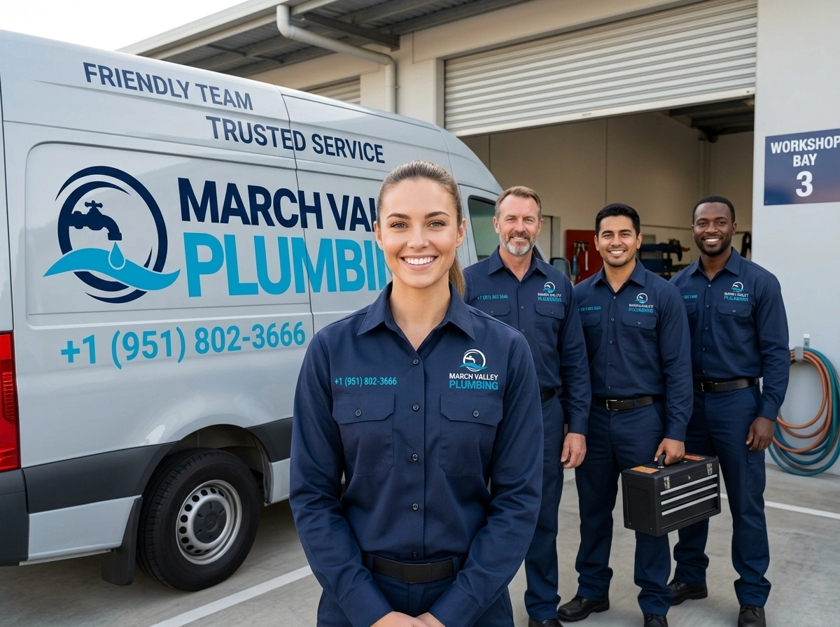 Meet the Team of Experts March Valley Plumbing Moreno Valley CA