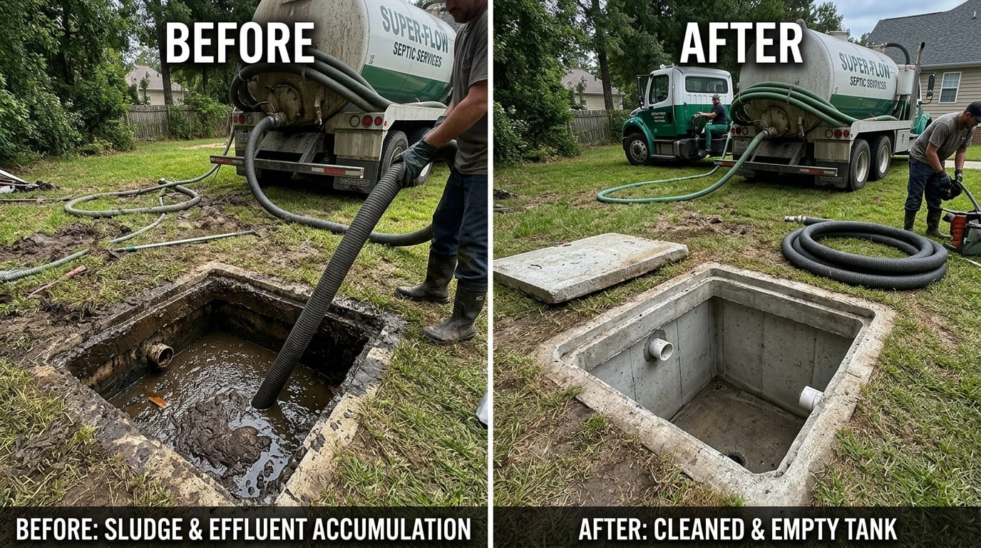 Septic Tank Cleaning & Pumping Service - March Valley Plumbing